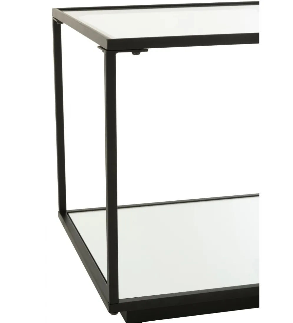 Stolik kawowy ITAGOT 50 cm czarny