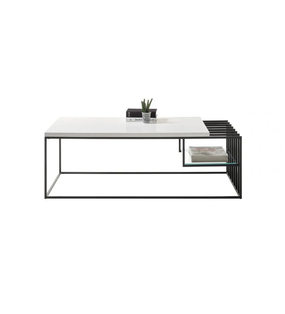 Stolik kawowy JUBA 120 cm biały