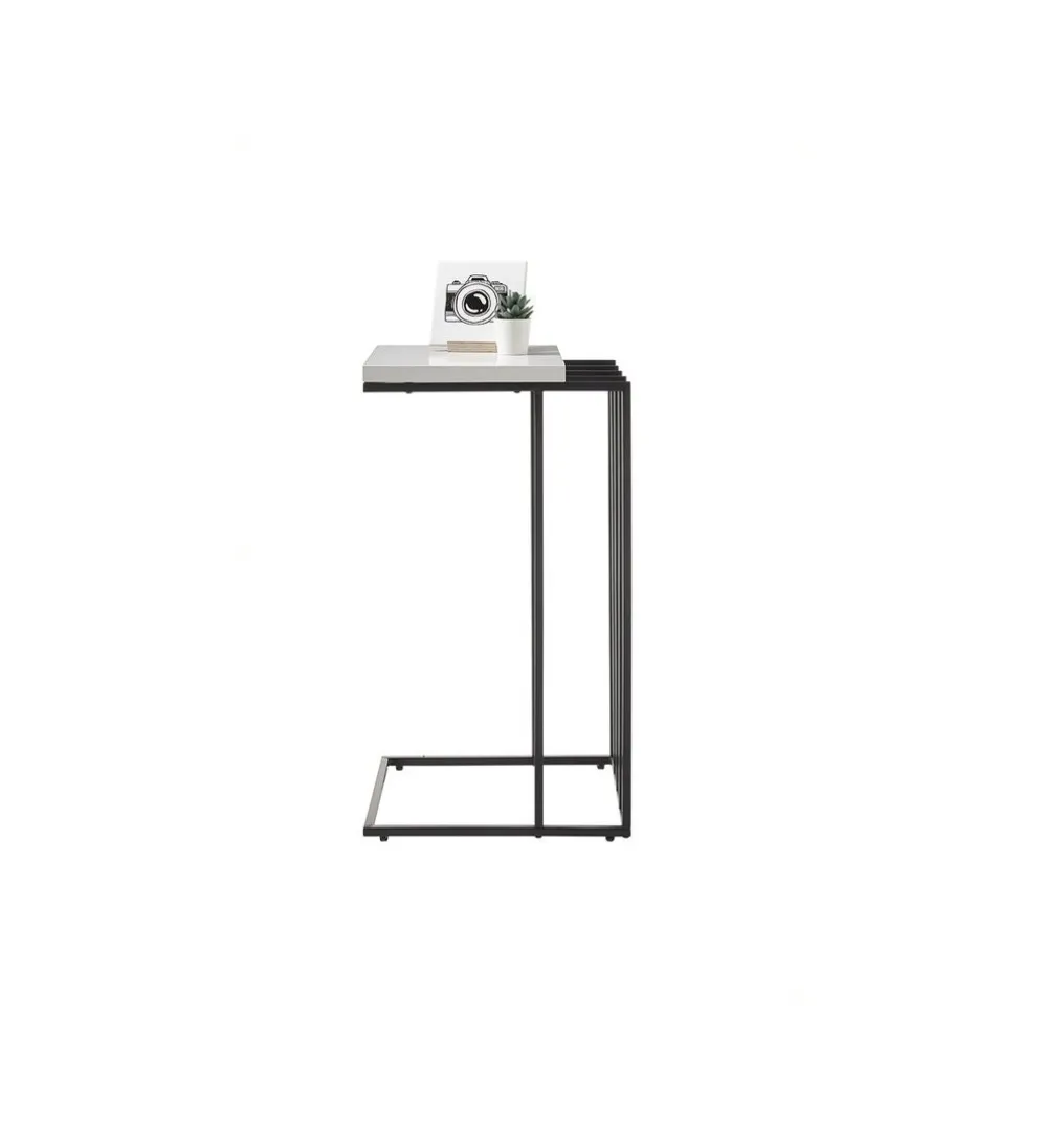 Stolik kawowy JUBA 40 cm biały