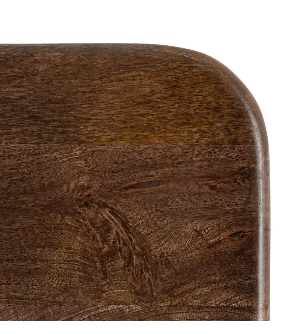 Stolik kawowy KIRITON 60 cm drewno mango