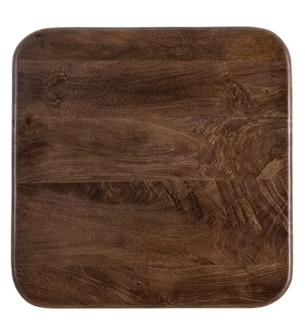 Stolik kawowy KIRITON 60 cm drewno mango
