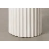 Stolik kawowy kolumna GREKA 60 cm biały