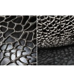 Stolik Kawowy Leaf 80 Cm srebrny