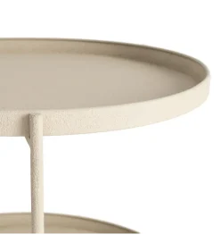 Stolik kawowy LETIT 66 cm beżowy