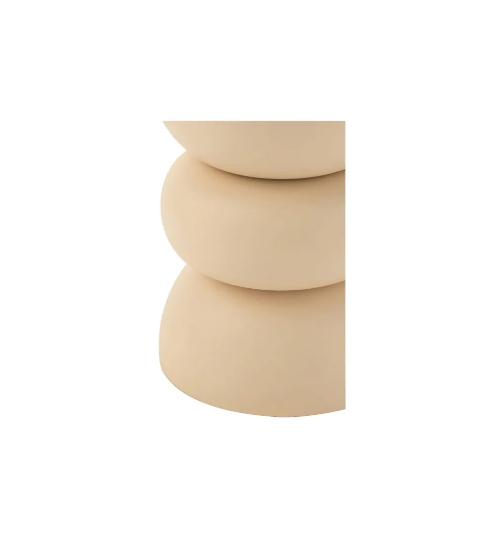 Stolik kawowy LISE 32 cm beżowy
