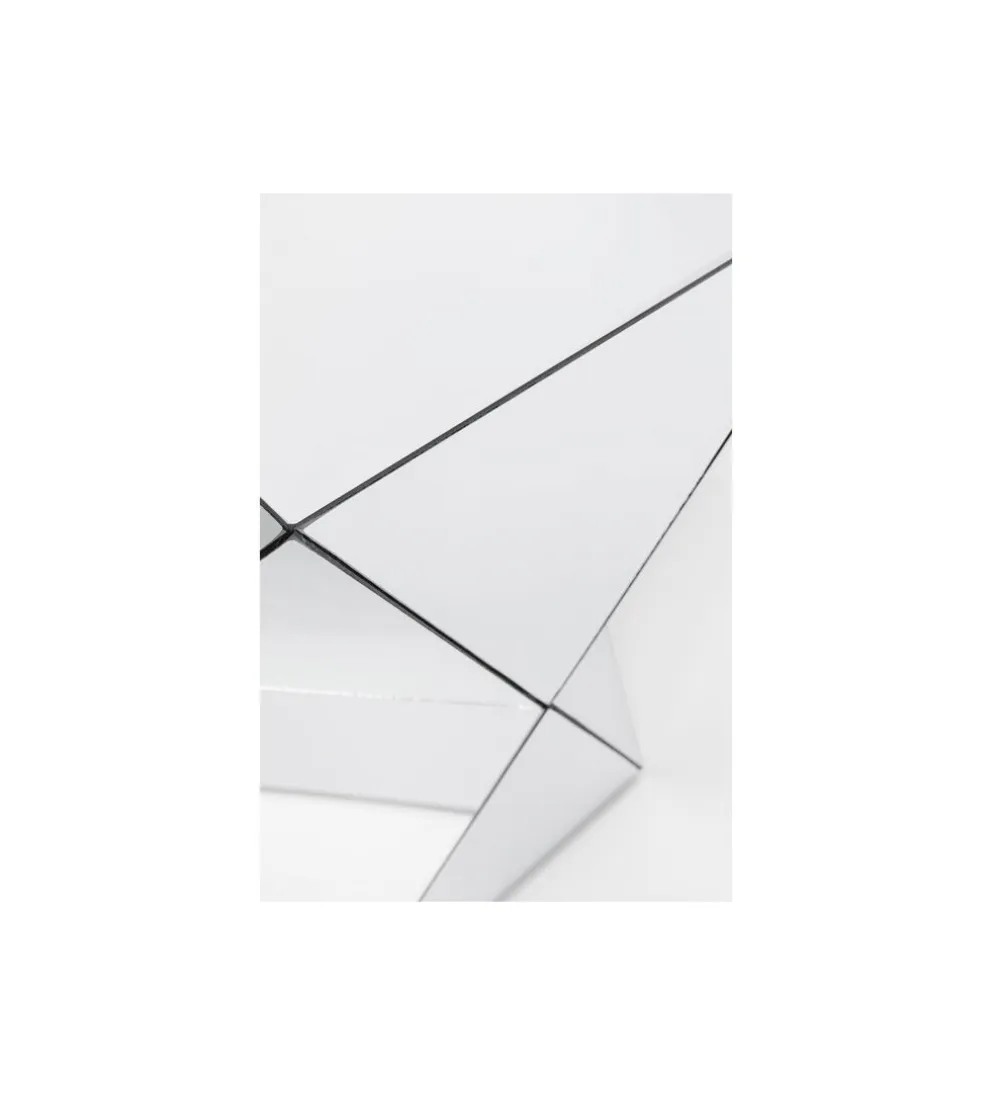 Stolik kawowy LUXURY TRIANGLE 32 cm lustrzany