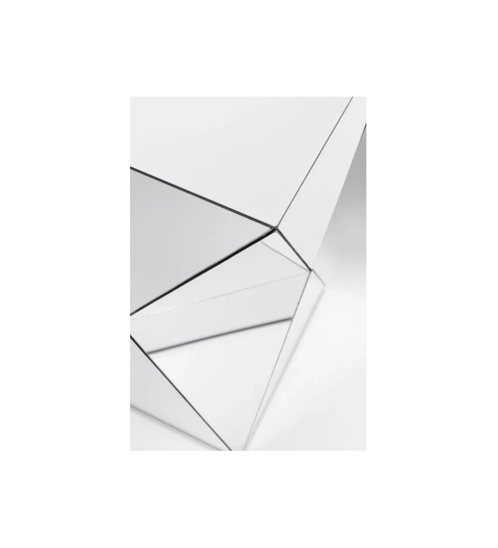 Stolik kawowy LUXURY TRIANGLE 32 cm lustrzany