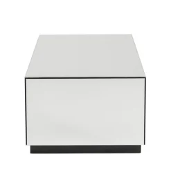 Stolik kawowy LUXY MIRROR TRUNK 80 cm z szufladami