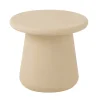 Stolik kawowy MAARK 51 cm beżowy