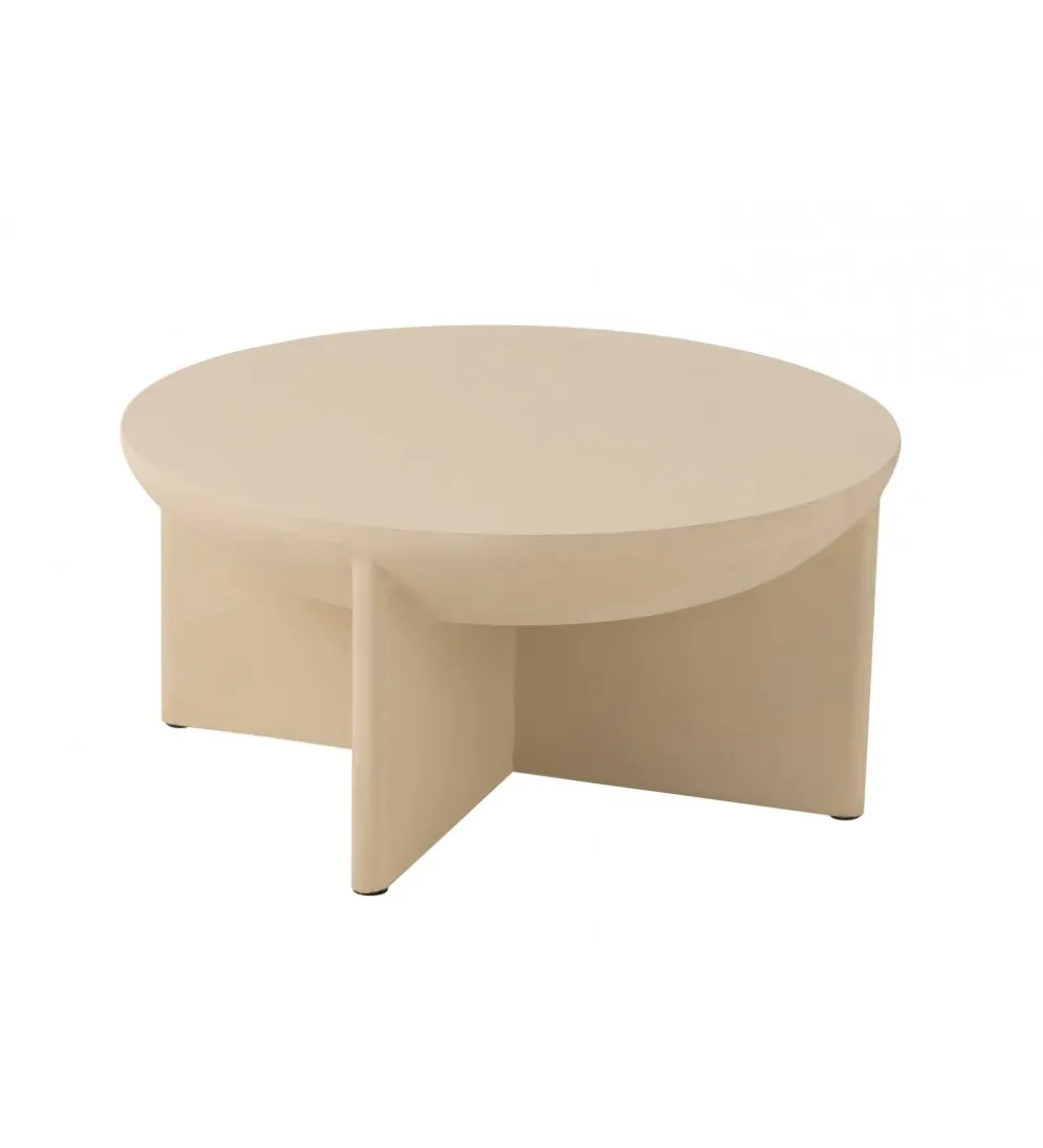 Stolik kawowy MAARK 90 cm drewno mango