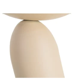 Stolik kawowy MESTAKO 51 cm beżowy