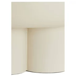 Stolik kawowy MIZUHO 70 cm kremowy