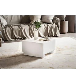 Stolik kawowy MONOBLOC II 60 cm biały
