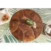 Stolik kawowy Mosaik 70 cm drewno Teak