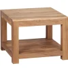 Stolik kawowy MUMBAI 60 cm drewno akacja