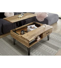 Stolik kawowy MUSTIQUE 110 cm akacja