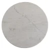 Stolik kawowy NIZAMES 80 cm drewno mango marmur