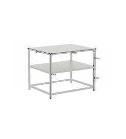 Stolik kawowy OLIMPIA 50 cm czarny