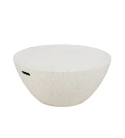 Stolik kawowy OPOKI 90 cm magnez biały