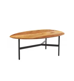 Stolik kawowy PARMIO 85 cm drewno sheesham