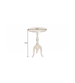 Stolik kawowy PERUGIA 35 cm złoty