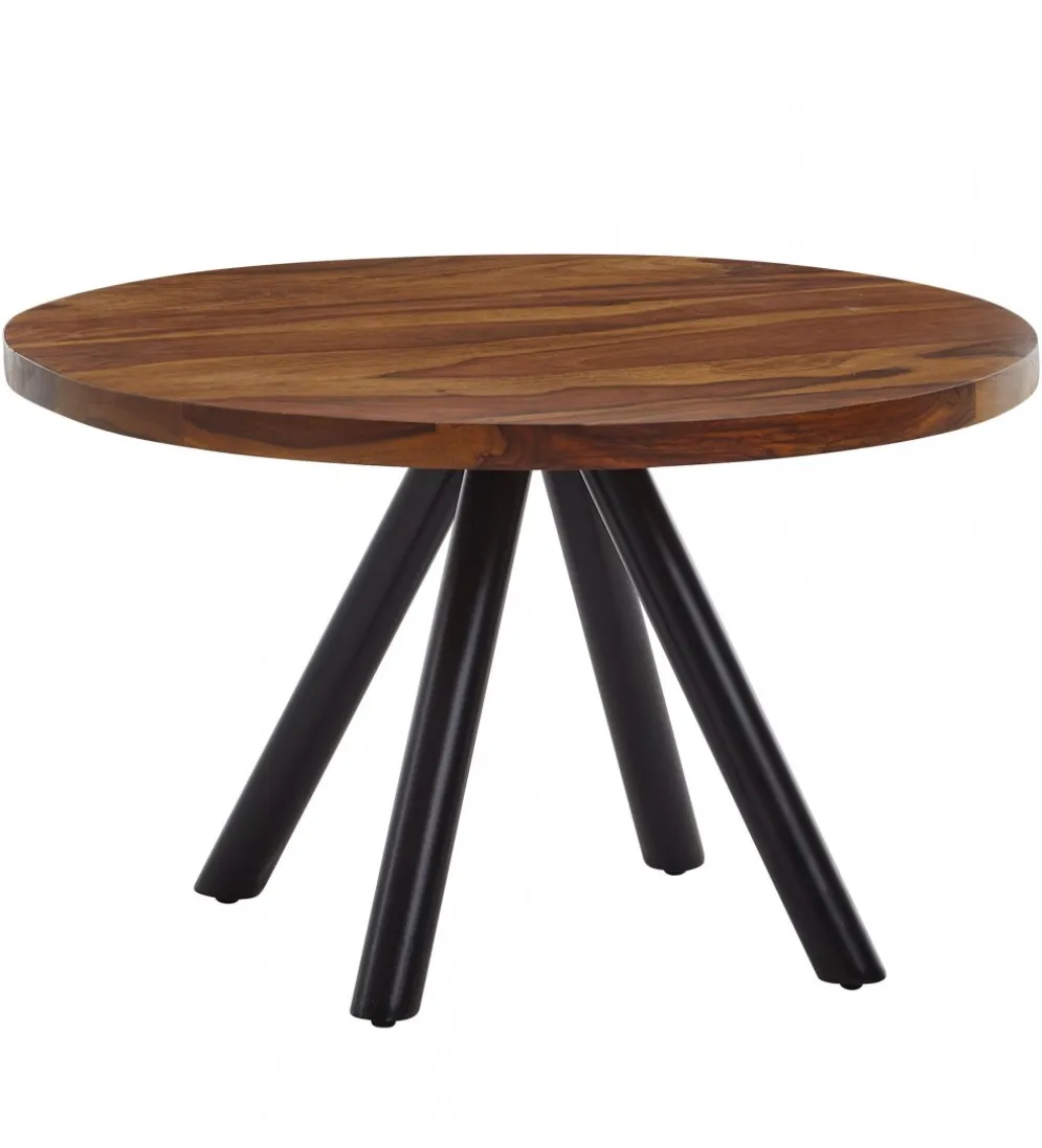 Stolik kawowy RASZI II 60 cm drewno sheesham