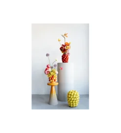 Stolik kawowy RICI 30 cm pomarańczowy