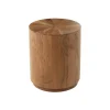 Stolik kawowy ROUND 45 cm drewno akacja naturalny