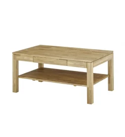 Stolik kawowy SALEM 115 cm dąb lity sękaty