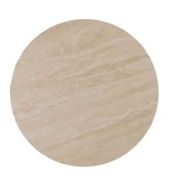 Stolik kawowy SAMETR 70 cm jasnobeżowy