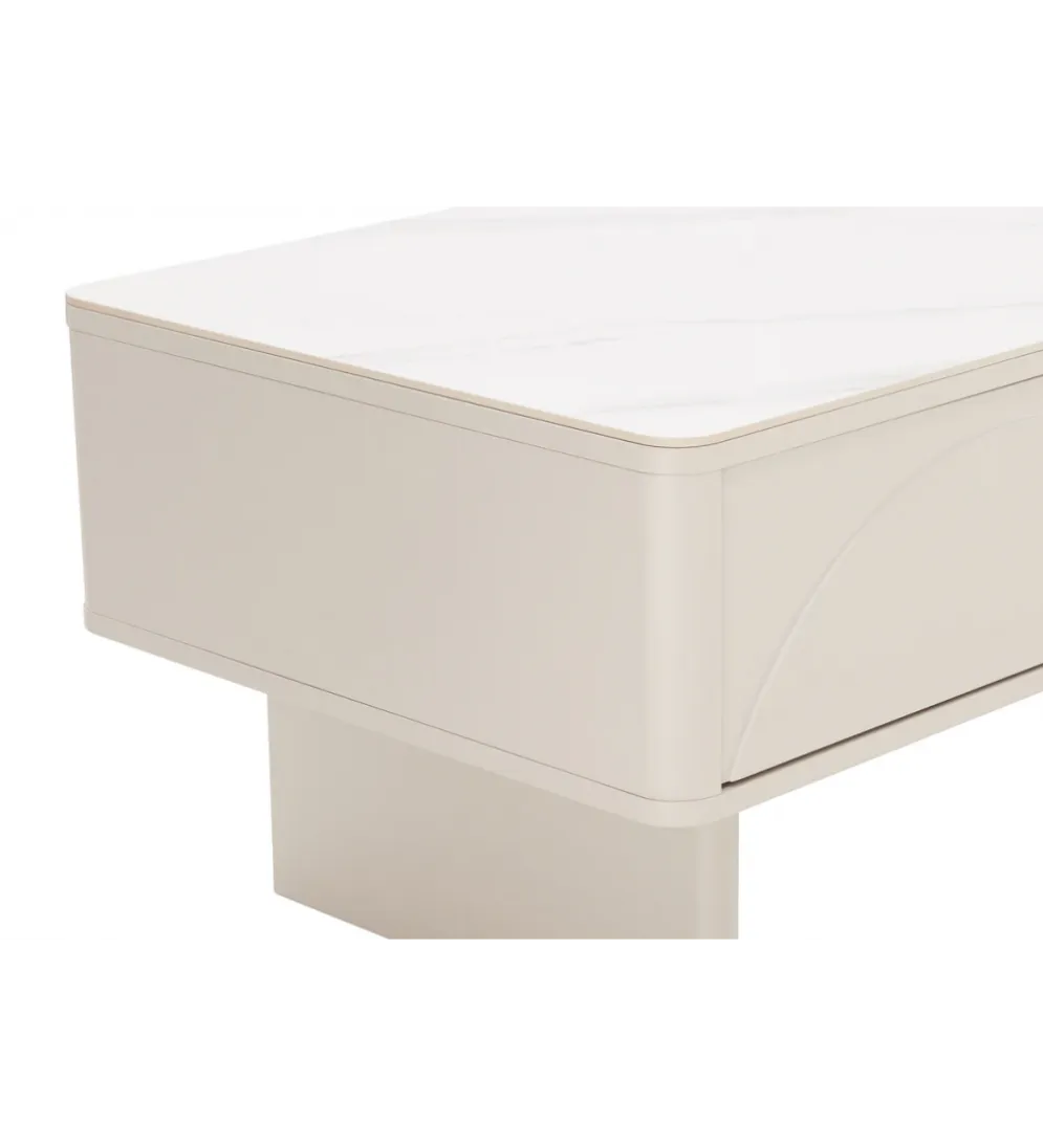 Stolik kawowy SAVOY 120 cm biały