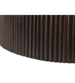 Stolik kawowy SELVETOR 80 cm w kolorze orzecha