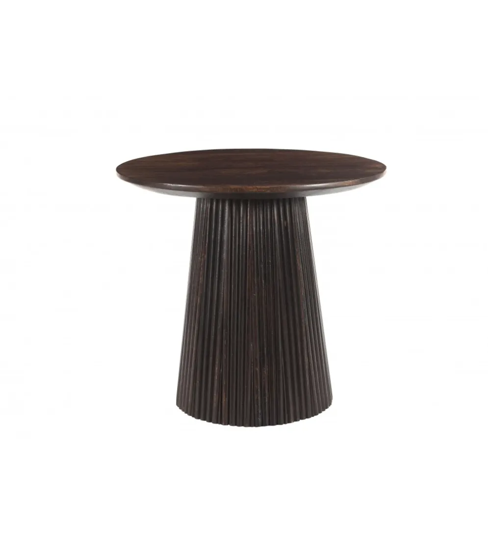 Stolik kawowy SELVETOR 50 cm w kolorze orzecha