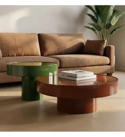 Stolik kawowy SERMAK 60 cm zielony