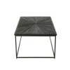 Stolik kawowy Shanil 120 cm drewno czarny
