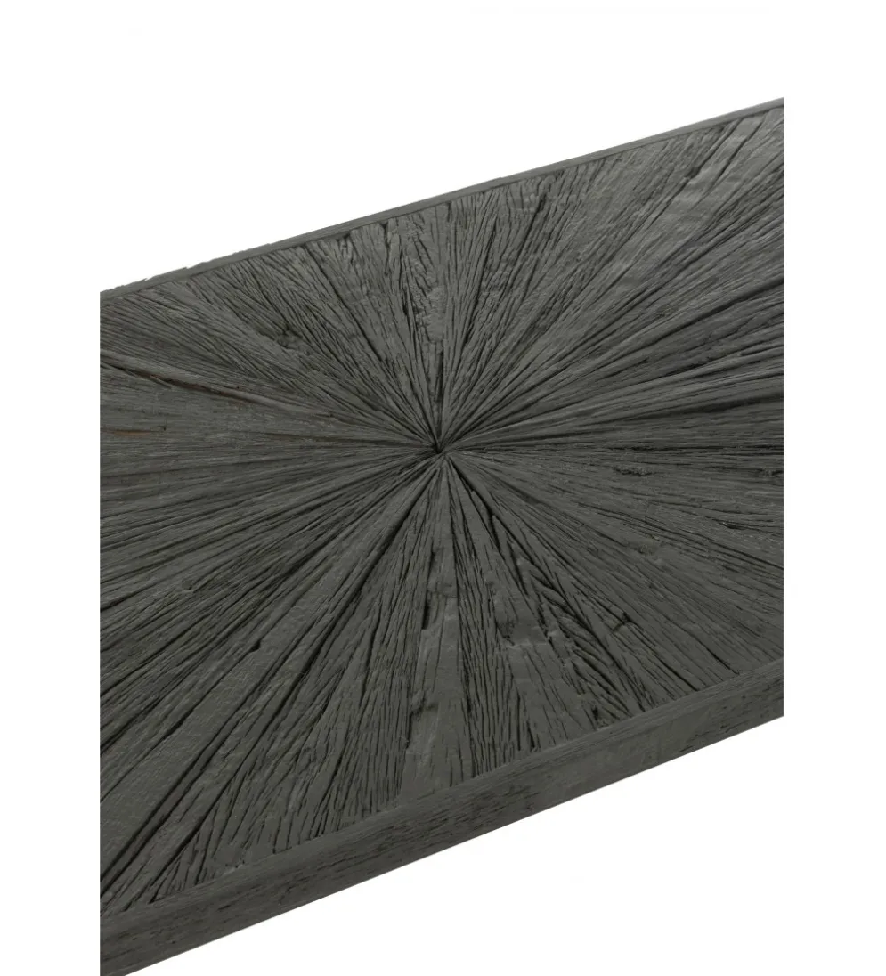 Stolik kawowy Shanil 120 cm drewno czarny