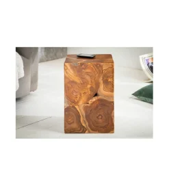 Stolik Kawowy Shark 30 Cm Teak
