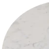 Stolik kawowy SPINDIMA 80 cm drewno mango marmur