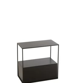 Stolik kawowy Square 57 cm czarny
