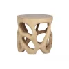 Stolik kawowy SUAR 50 cm drewno suar naturalne