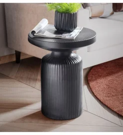 Stolik kawowy SUZAM 40 cm czarny