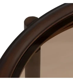 Stolik kawowy TERVO 61 cm ciemno brązowy
