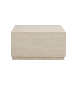 Stolik kawowy TRAVERTINO TRUNK 80 x 60 cm