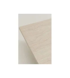 Stolik kawowy TRAVERTINO 100 x 100 cm naturalny