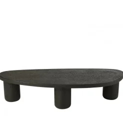 Stolik kawowy ULATE 157 cm czarny