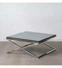 Stolik kawowy VERTA 100 cm szklany