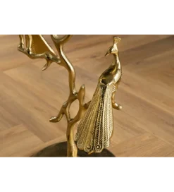 Stolik kawowy WILDLIFE PEACOCK 60 cm złoty
