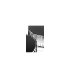 Stolik kawowy Wire SET 2 czarny