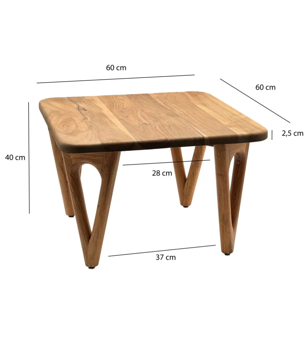 Stolik kawowy WOHNLING 60 cm