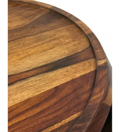 Stolik kawowy WOHNLING 60 cm drewno sheesham